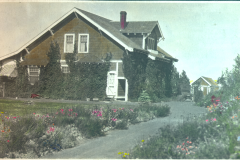 Colourized Photo of House
