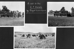 Visit to E P Ranch by Royal Command